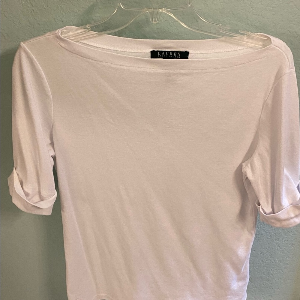Lauren Ralph Lauren size L 100% cotton top